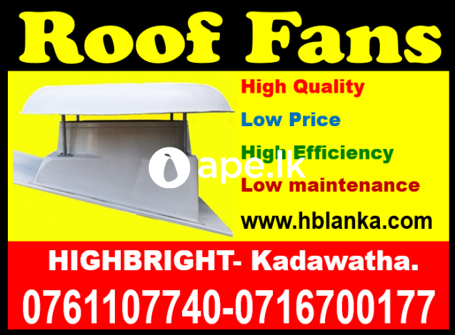 Exhaust fan Srilanka ,Roof exhaust fan Srilanka, R
